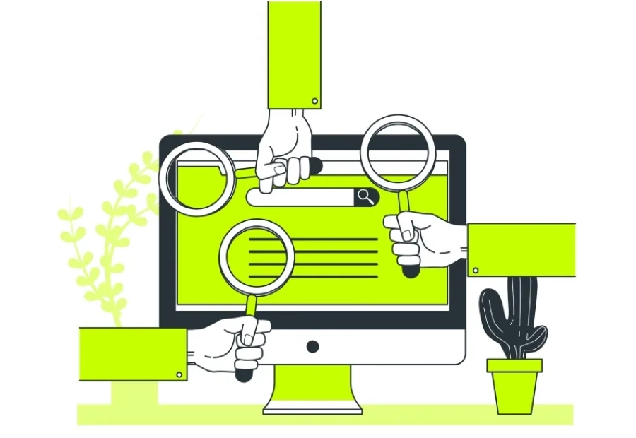 Organic Traffic Organic Serach Optimization Concept