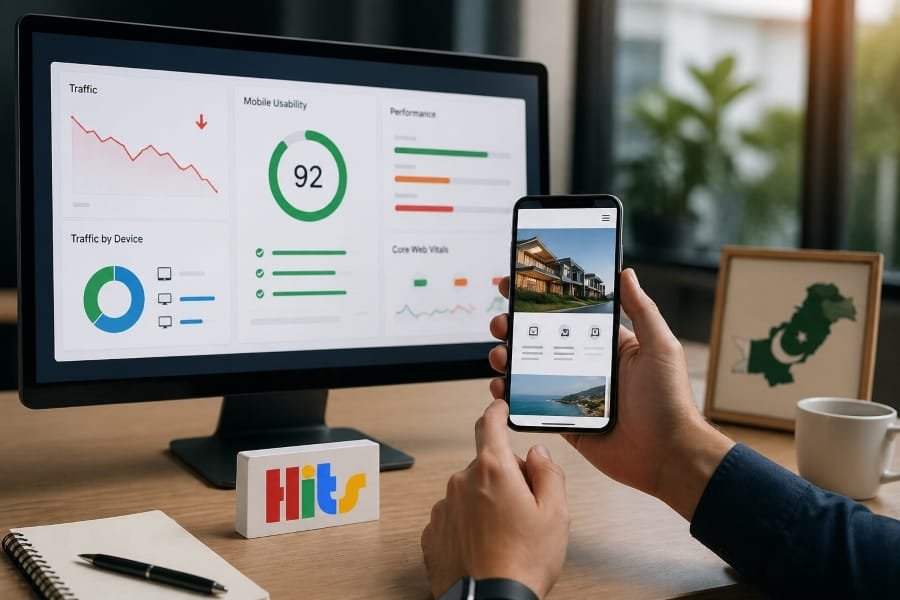 Mobile-Friendly Website Test Concept Image