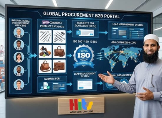B2B WordPress Web Design for Global Importers Ease
