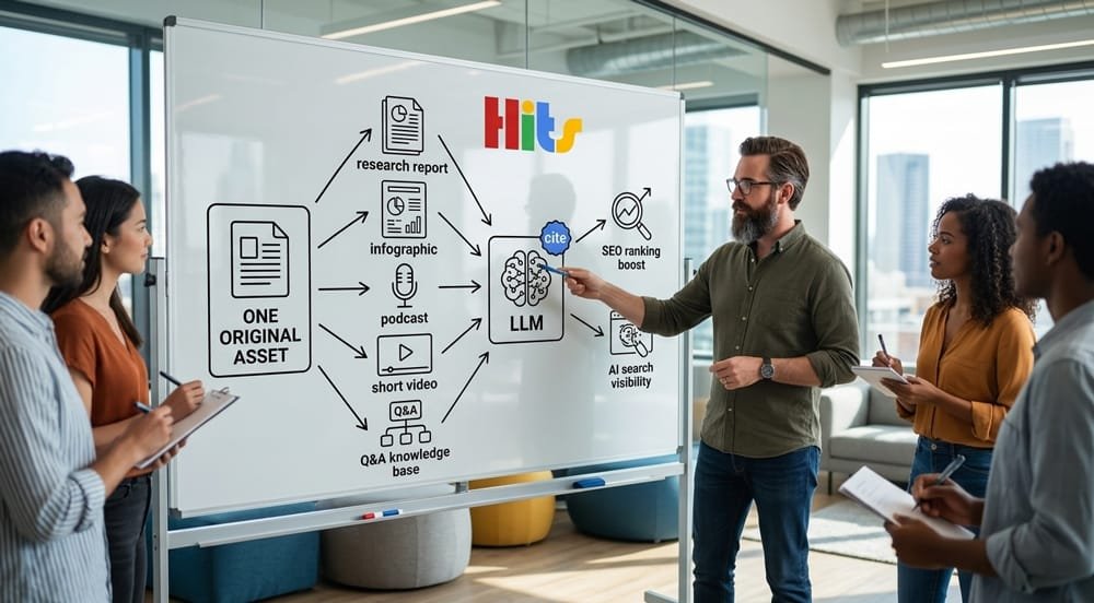 Content Repurposing Map for Better SEO and LLM Visibility