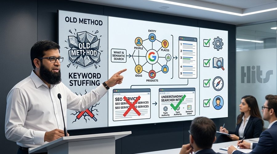 Learn how entity-first SEO, Google's Knowledge Graph, and semantic search now decide rankings
