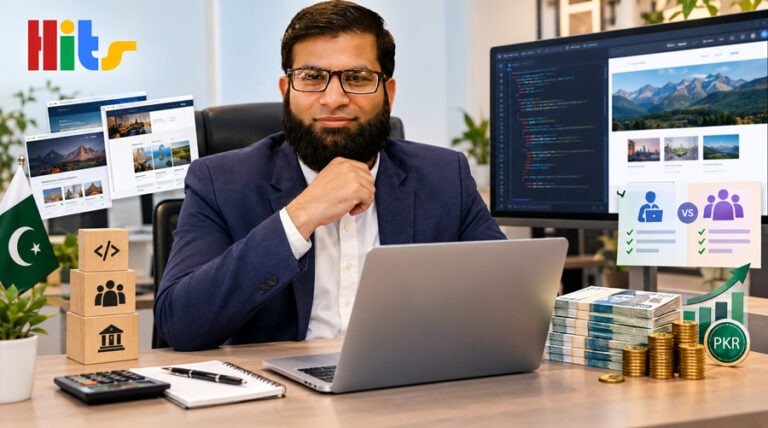 Website Development and Finance Workspace Explained in Image